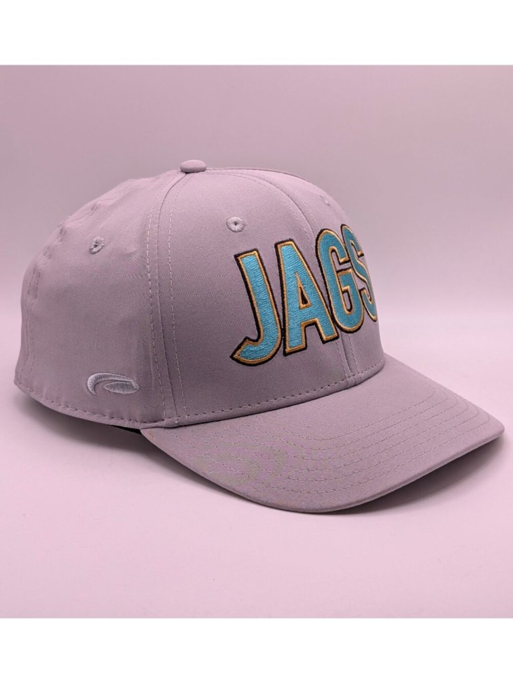Jacksonville Jaguars Gray Teal Snapback Hat JAGS NFL Football Just A Good Shot